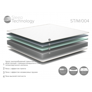 Матрас Sleep Technology ST/M/004 Матрас Sleep Technology ST/M/004