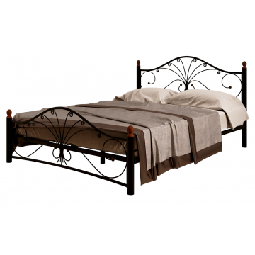 Кровать Фортуна 2 чёрная