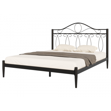 Кровать Элегия чёрный